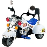 Lil Rider Three Wheeler Knight Motorcycle, White