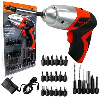 Stalwart™ 75-60100 25 Piece Cordless Screwdriver With LED Light