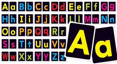 Scholastic Pre K - 5th Grade Bulletin Board, Big Letters A-Z
