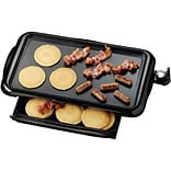 Brentwood 1400 W Adjustable Temperature Non-Stick Electric Griddle; Black