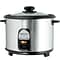 Brentwood 5 Cups Non-Stick Rice Cooker; Stainless Steel/Black