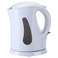 Brentwood® 1 Litre Cordless Plastic Tea Kettle; White