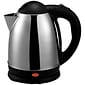 Brentwood® 1.5 Litre Cordless Stainless Steel Electric Tea Kettle; Brushed