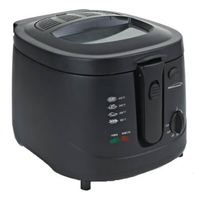 Brentwood® 2.5 Litre Deep Fryer; Black