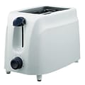 Brentwood 750 W Two Slice Cool Touch Toaster; White