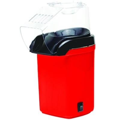Brentwood 1200 W Hot Air Popcorn Maker; Red