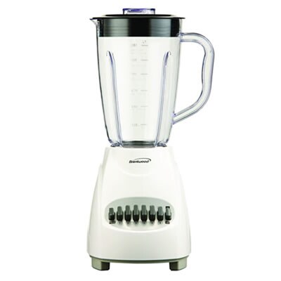 Brentwood® 12 Speed Blender With 1.5 Litre Plastic Jar; White