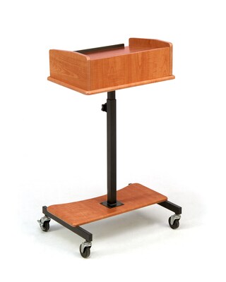 Oklahoma Sound® Laptop Speaker Stand, Fusion Maple