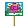 Beistle 11 x 15 Easter Egg Hunt Yard Sign; 3/Pack