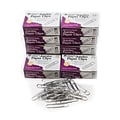 Charles Leonard Jumbo Gem Paper Clips, Silver100 Paper Clips per Box, 10 Boxes per Pack (CHL301EQ)