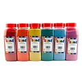 Hygloss Sand Jars, Assorted Colors, 6/Pack (HYG29606)