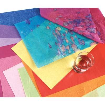 Pacon® Spectra® Deluxe Bleeding Art Tissue™; 20 x 30, Sky Blue, 24/Pack