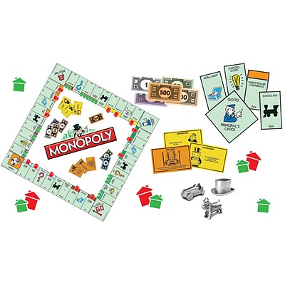 Eureka Monopoly Mini Bulletin Board Set, 145 pieces (EU-847698)