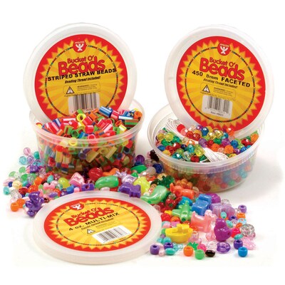 Hygloss Bucket O Buttons, Assorted - 16 oz jar