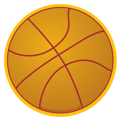 Creative Shapes™ 3" x 3" Mini Notepad, Basketball