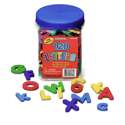 Lauri 1 3/4" Letters Foam Magnets, Assorted Colors (SME5330)