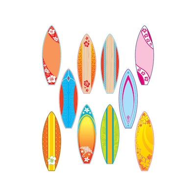 Teacher Created Resources 6 Accents, Surfboards, 30/Pack