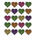 Teacher Created Resources Stickers, Leopard Print Heart, 120/Pack