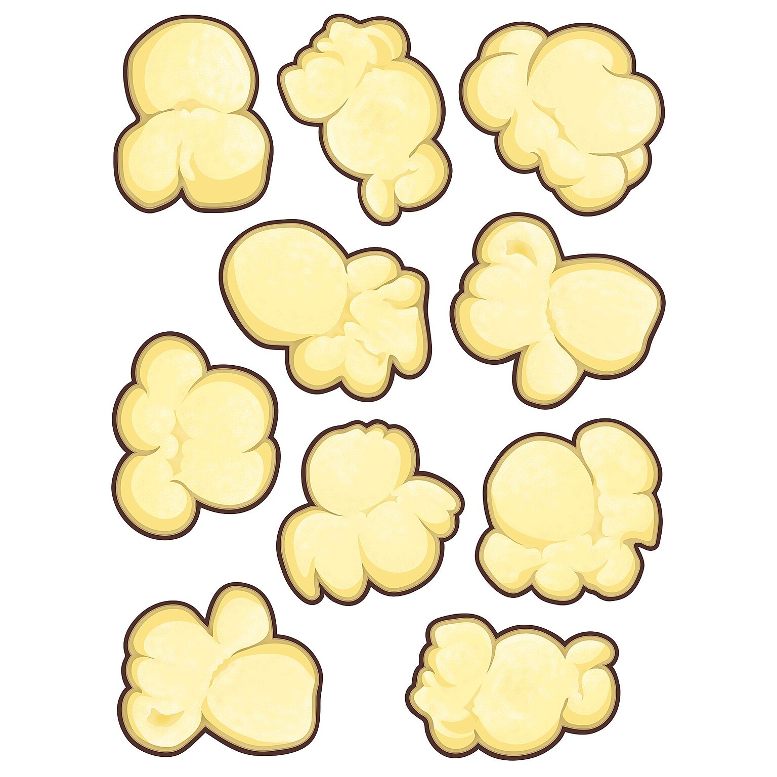 Teacher Created Resources 6 Accents, Popcorn, 30/Pack