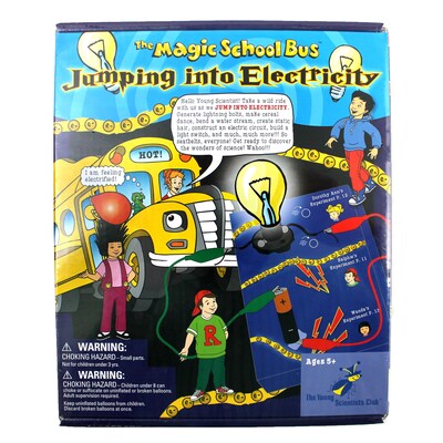 The Young Scientist Club™ The Magic School Bus Series Jumping Into Electricity Activity Kit