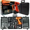 Stalwart 78-Piece 18 V Cordless Drill Set, 0.8 - 10mm (Dia) Capacity (844296060306)