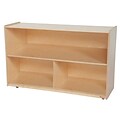 Wood Designs Storage 30H X-Deep 18 Versatile Shelf Storage, Birch