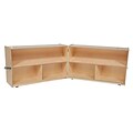 Wood Designs Storage 30H Folding Versatile Storage, Birch