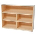 Wood Designs Storage 36H X-Deep 18 Versatile Shelf Storage, Birch