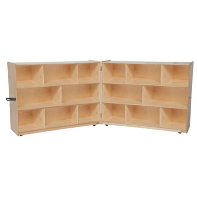 Wood Designs™ Storage 36H Folding Storage, Birch