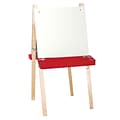 Wood Designs Art Double Adjustable Easel With Markerboard, Birch