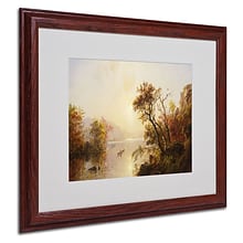 Trademark Fine Art 16 x 20 Acrylic Wall Art, Wood Frame