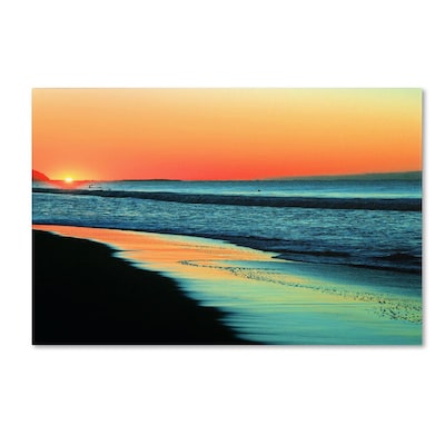 Trademark Fine Art 12 x 19 Wooden Frame Good Morning Sunshine