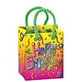 Beistle Birthday Mini Gift Bag Party Favors, 2 1/2 x 3 1/4 x 1 3/4, 28/Pack (50871)