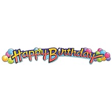 Beistle 35 Happy Birthday Streamer; 7/Pack