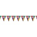 Beistle 10 x 12 Happy Birthday Pennant Banner; 4/Pack