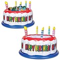 Beistle 16 x 24 Inflatable Birthday Cake Cooler