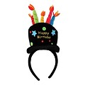Beistle Plush Birthday Cake Headband; 2/Pack