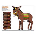 Beistle 17 1/2 x 19 1/2 Cardstock Donkey Game; 7/Pack