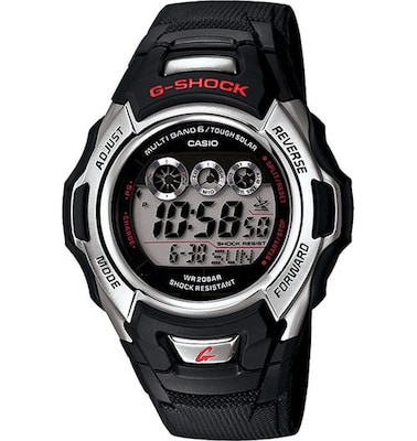 Casio® GWM500A-1 G-Stock Mens Digital Solar Atom Sports Wrist Watch, Black