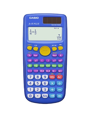 Casio® FX-55PLUS Fraction Scientific Calculator Teacher Pack, 10/Pack