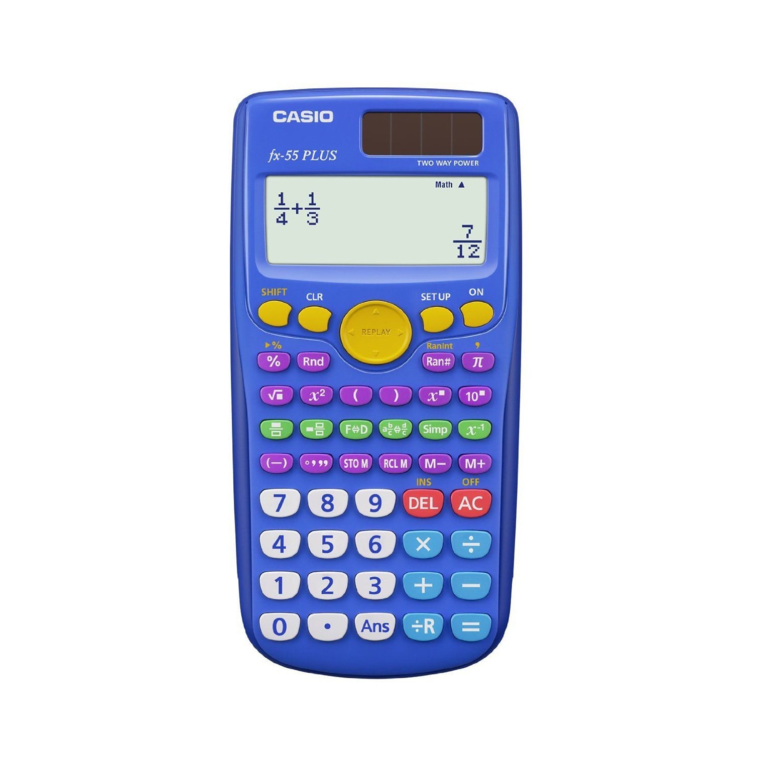 Casio® FX-55PLUS Fraction Scientific Calculator Teacher Pack, 10/Pack