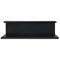 Nexxt FN01173-3INT Black Wall Shelf with Chalkboard Feature