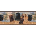 Inspired By Color™ Country & Lodge Working Dogs Border, Multi With Brown Band