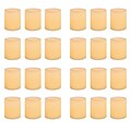 Inglow Wax Flameless Wax-Covered LED Votive Candle 24-Pack