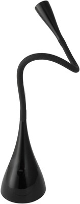 Newhouse Lighting 3 Watt LED Plastic/Steel Gooseneck Desk Lamp (NHGS-LED-BLK)