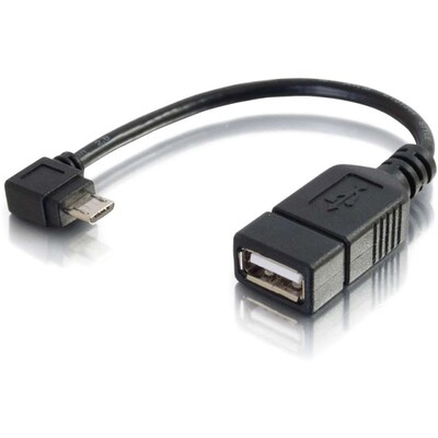 C2G® 6 USB Micro B/USB OTG Adapter Cable