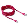 Belkin™ 5.91 RJ-45 Male/Male Cat.6 UTP Snagless Patch Cable; Red