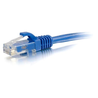 C2G 10ft Cat5e Snagless Unshielded (UTP) Network Patch Cable, Blue