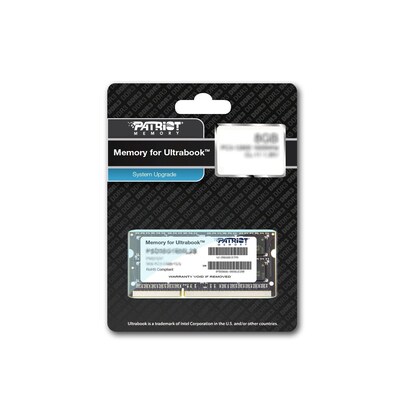 Patriot™ 4GB (1 x 4GB) DDR3 (204-Pin SDRAM) DDR3 1600 (PC3 12800) Memory Module