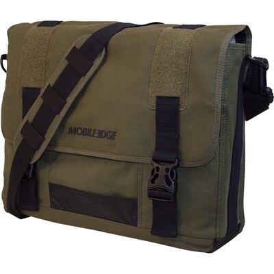 Mobile Edge Laptop Messenger, Olive Canvas (MECME9)